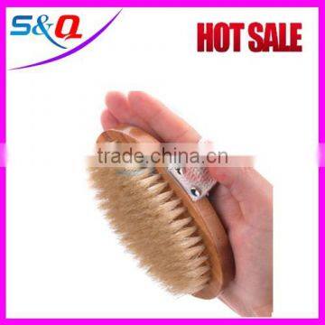 Wood human maple exfoliating body brushes