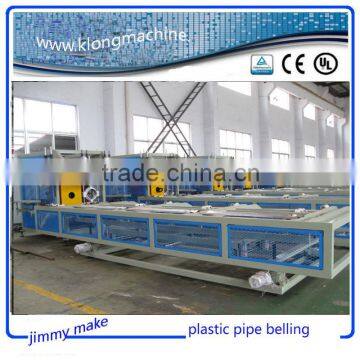 PVC tube belling machine / plant / equipment