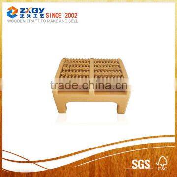 Wooden foot roller stool blood circulation foot massage machine