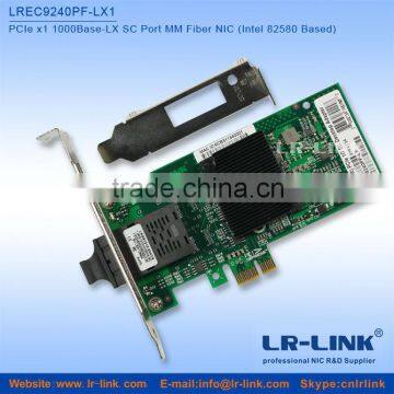 LR-LINK LREC9240PF-LX Intel 82580 PCIe x1 1000Base-SX SC Port SM Optical NIC Network Card photo-1