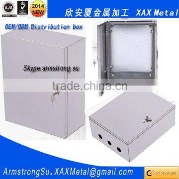 XAX50DB Non standard custom made OEM single three phase distribution box electrical metal seed storage metal box