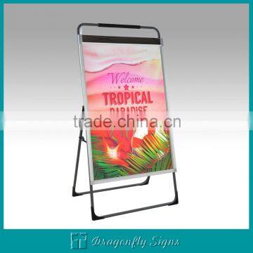 telescopic poster stand