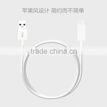 2016 High Quality USB 3.1 Type C Male to USB 3.0 A type Male Data charging Cable