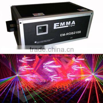 Club Light 10000MW RGB Full Color Animation Beam Party/Disco Light/10W RGB Laser DJ Lighting