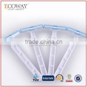 XCERA White Double Edge Safety Shaving Razor Disposable Shaving Razor