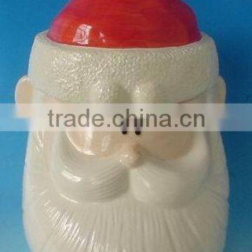 santa cookie jar