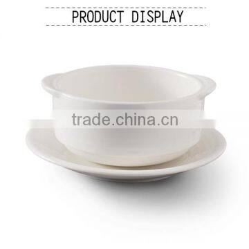 wholesale kitchen utensil , cheap soup bowl with saucer