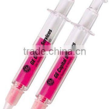 Imprinted Syringe Shape Novelty Highlighters