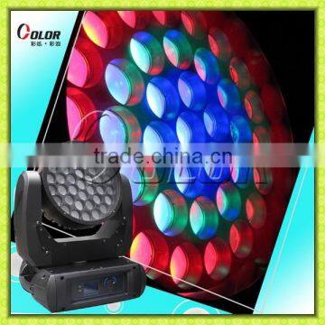 37pcs 12W rgbw 4 in 1 led brightness moving head zoom