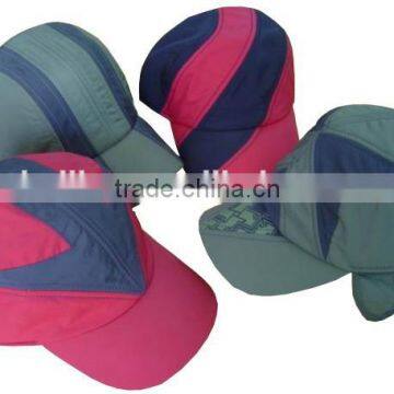 polyester microfiber custom cut design warm baseball cap
