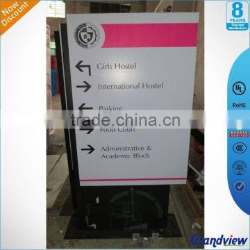 Customized Design Outdoor Map Directional Pylon Sign photo-5
