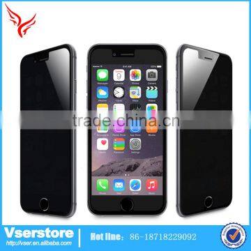 Covered screen for iPhone 6 hardness tempered glass privacy screen protector for iPhone wholesale