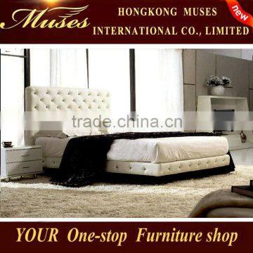 2014 new Bedroom furniture foshan furniture,electric motor for bed,pu leather bed for Christmas promotion