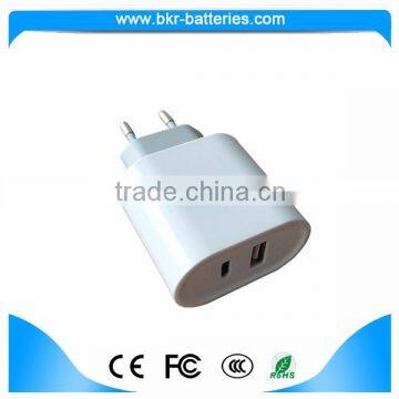 5V/1A 5v/2.4A usb phone charger portable usb mobile charger for universal use