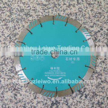 Saw Blade 9 Inch (230 Mm) Diamond Cutting Disc for Granite Fast Cutting Carving Stone Diamond Disc Wheel Inner Hole 22.23 mm
