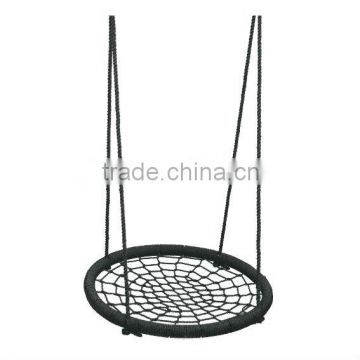 outdoor black bird nest children swing swing chair