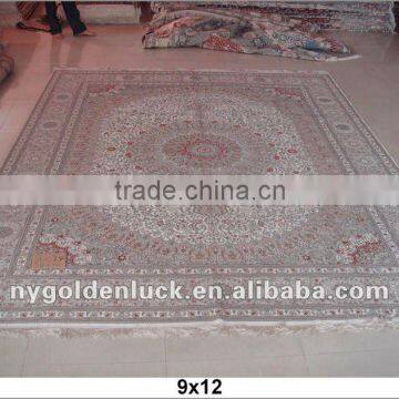 9x12 400L persian silk handmade arts and crafts bathroom design