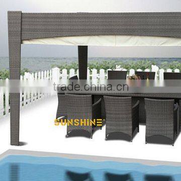 2015 Latest Style Dining Set Rattan table set FCO-2016