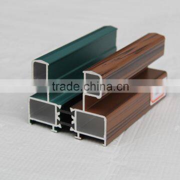 Aluminium extrusion profile for windows and doors