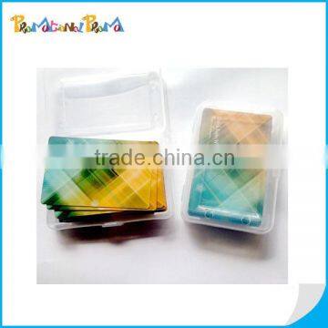 Promotional Customized Playing Card With PVC Packing Box