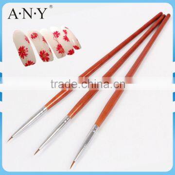 ANY Nail Art Beauty Pattern Design Cheap Wood Painting Nail Brush