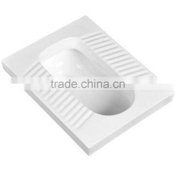 Bathroom Sanitary Porcelain Ware White Portable Squatting Pan photo-2