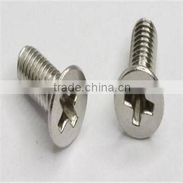Zinc plated truss head screws