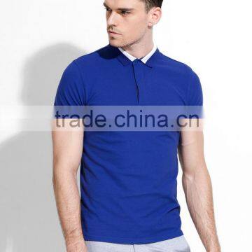 Men's Casual Sport 100% Cotton Split Joint POLOT Shirt