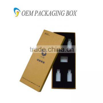 Customized Yellow Good Quality Cosmetics Packaging Box