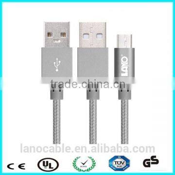 1.8m Rose Golden Micro Usb Cable for Android Mobile