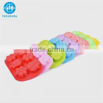 Silicon Flower Shapes Lotus Cake Mold photo-5