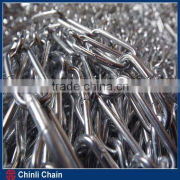 Q235 Iron Material Medium Link Chain, Ordinary Mild Steel Link Chain,Normal Welded Point Chain photo-2