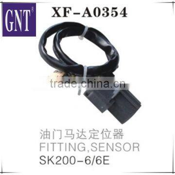 Excavator SK200-6E Throttle motor Locator