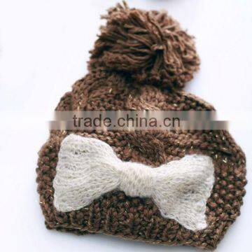 Hot Selling Handmade Christmas Beanie Knitted Hat photo-4