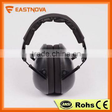 Eastnova EM002 21DB sleeping ear protection muffs, ear protection muffs, black ear muffs