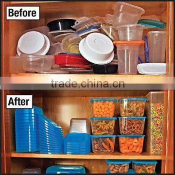 Attached Lid Design Containers/Food Stroage Containers