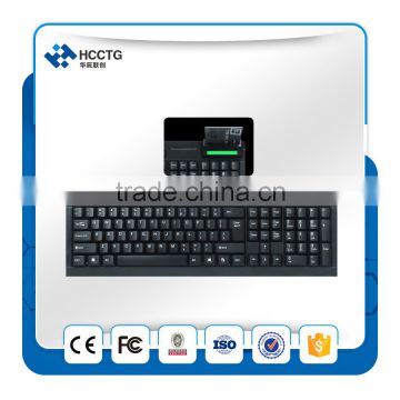 China USB Mini Mechanical Keyboard with smart Card Reader--HCC160