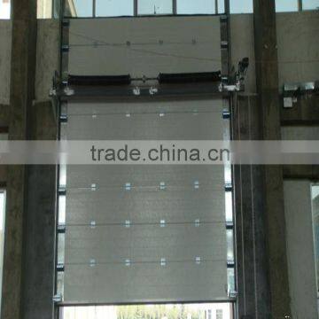 Automatic Sectional Industrial Door With Walker Door