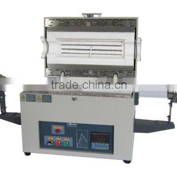 Vacuum Quartz Pipe Furnace up to 1200C Heated by Resistance Wire for Lab Study