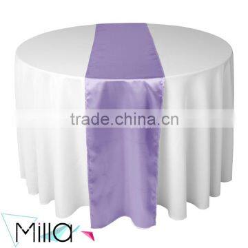 Wedding,Home,Banquet,Hotel Use and Plain Style Satin Pageant Sash Table Runners photo-2