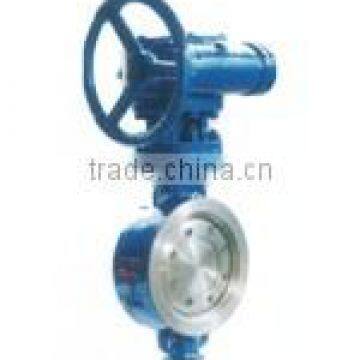 Regulating Water Control Valve Butterfly Valves Worm Gear Manual