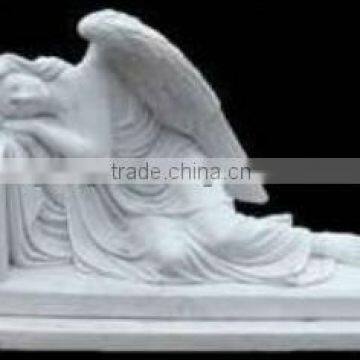 Angel sleeping on tomb stone sculpture DSF-TT032