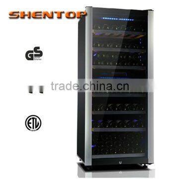 Shentop professional horizontal wine cooler STH-D12 oak wine cooler cabinet compressor commercial wine cooler