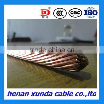 single core copper stranded wire for armature/transformer/grounding wire,0.6/1kv,astm standard,CCA,Underground,Railway