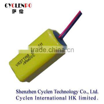 Nickel cadmium battery or batteries 4.8V pack 300mah for power tool and robot vacuum cleaner