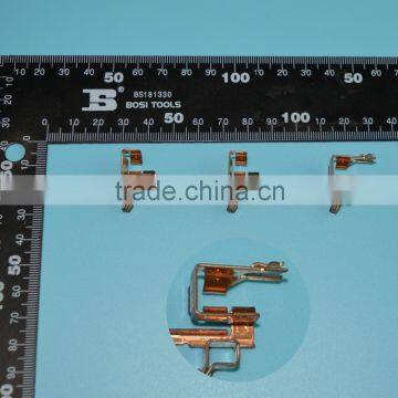 Precise brass contact pin for socket