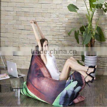 2013 Stylish Printing Oxford Fabric Beanbag Lounger