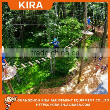 KIRA Adventure High Rope Course Children Obstacle Adventure Equipment