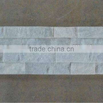 White quartzite cultural stone panels rock siding