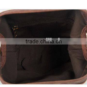 High Quality Travel Full Grain Leather Girl Backpack photo-6